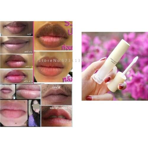 Pink Natural Lightening Lip Bleaching Treatment Cream Bleach Dark Black Smoke