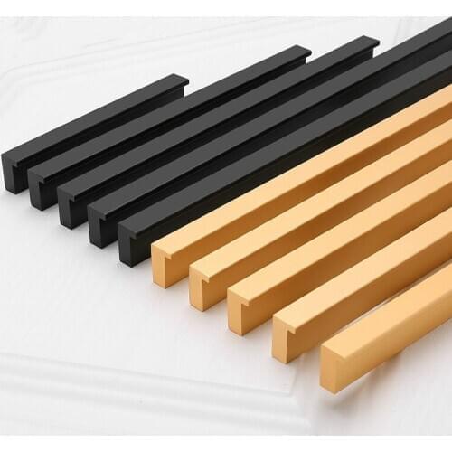 JD T-shaped One-shaped Aluminum Alloy Door Handle Handle Cabinet Drawer Door Handle Custom Wardrobe L-shaped Handle Hardware