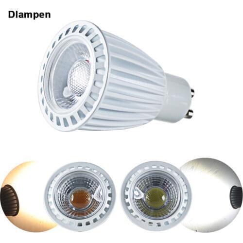 Lampara led spotlight super COB 9W MR16 GU 10 Aluminum bulb spot ligh ceiling downlight lighting GU10 12v 24v energy saving lamp