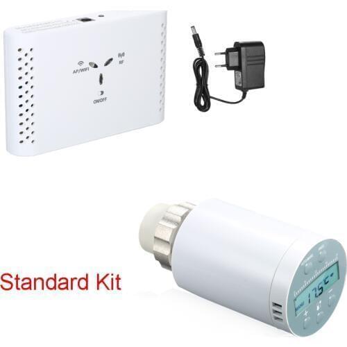 WiFi Smart Thermostat Temperature Controller TRV Thermostatic Radiator Valve Programmable Thermostat for Floor Heating System