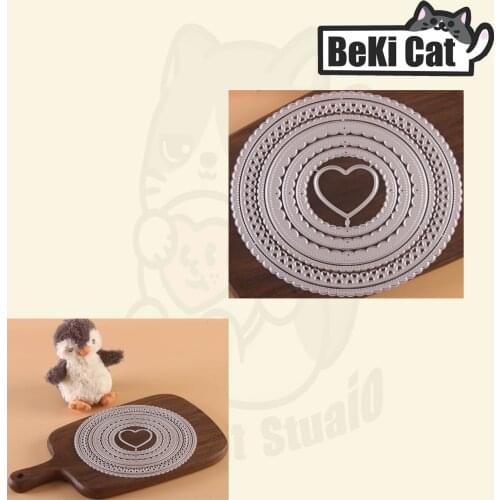 Heart doily Metal Cutting Dies Stencils for DIY Scrapbooking photo album Decorative DIY Paper Cards