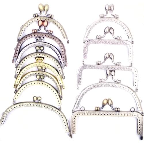 Kiss Clasps Lock Buckles Clip Arch Purse Bag Wallet Handbag Handle Frame DIY Making Findings