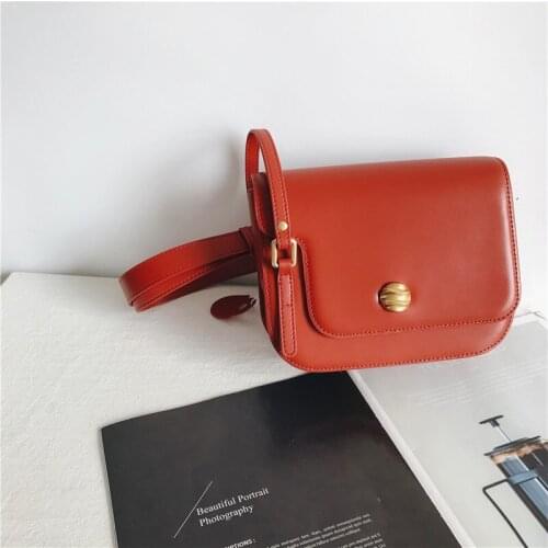 Bags for Women 2020 Messenger Broadband Leather Shoulder Box Bag Early Shoulder Strap Flap Luxury Handbags Bags Designer