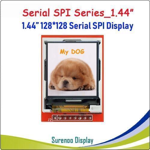 1.44 inch 128*128 SPI Serial TFT LCD Module Display Screen Driver IC ST7735S for MCU without Touch Panel
