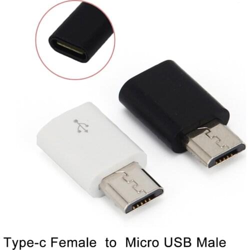 1Pc New 2.3cm High Quality Portable Practical Type C Female To Micro USB Male Adapter Converter Connector Computer Accessories