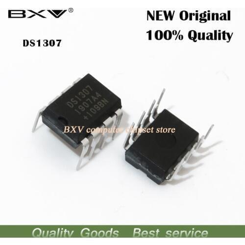 10PCS DS1307 DIP8 DS1307N DIP8 DIP new original IC