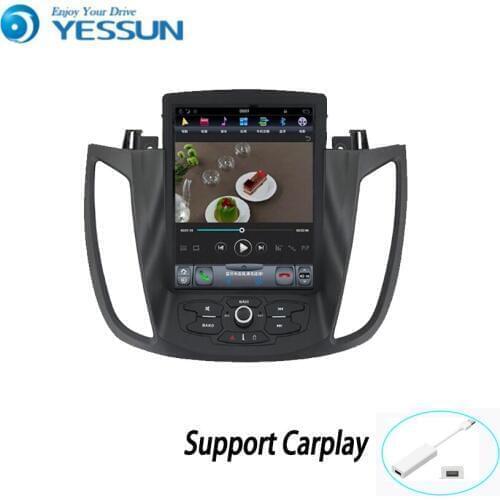 Yessun Android Big Screen Car Navigation GPS For Ford Kuga 2013~2018 HD Touch Screen Multimedia Stereo Player Audio Video Radio
