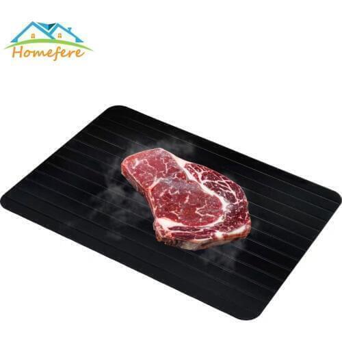 Fast Defrosting Tray Meat Defrost Tray chopping board Safety Thawing Tray Quick Thawing Plate Defrosting Board
