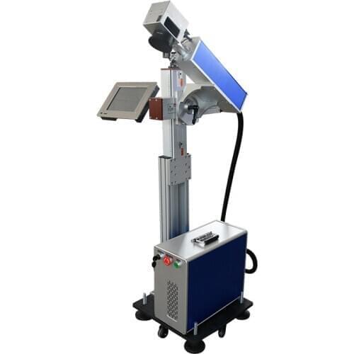 CO2 Laser Marking PET bottles Machine On Production Line