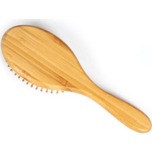 Wooden Massage Comb Scalp Massage Brush Air Cushion Combs Anti-static Brushes Small Massage Natural Wood Hair Comb