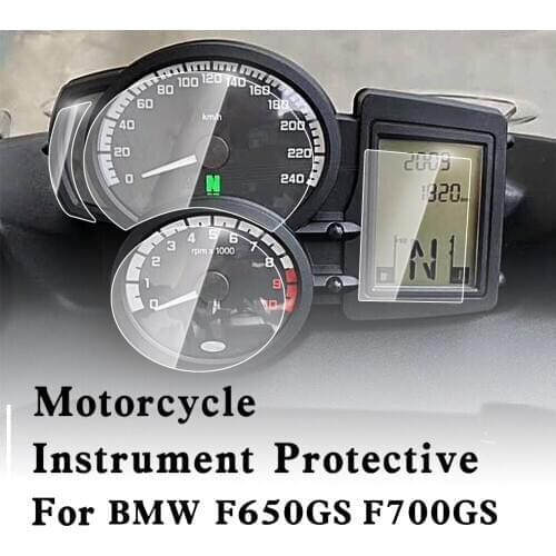 For BMW F650GS F700GS F800GS ADV Adventure Motorcycle Speedometer Scratch Cluster Screen Protection Film Protector