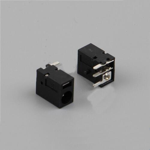 Fixed foot 1 outer diameter 4.0 inner core PIN pin 3 foot high temperature high quality DC power socket female seat
