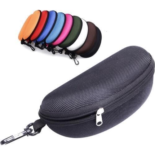 Sim Fashion 11 Colors Sunglasses Reading Glasses Carry Bag Hard Zipper Box Travel Pack Pouch Case New