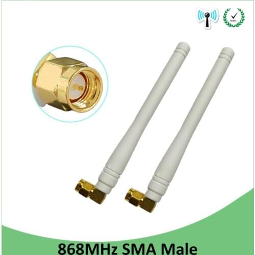868MHz 915MHz Antenna lora pbx antena lorawan 3dbi SMA Male Connector GSM 915 MHz 868 IOT antena outdoor signal repeater antenne