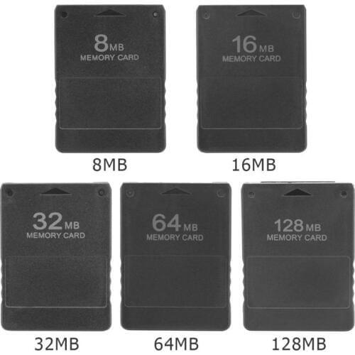8M/32M/64M/128M Memory Card For Sony PS2 Save Game Data Stick Memory Card For Sony Playstation 2 Compatible for Micro Sd Card