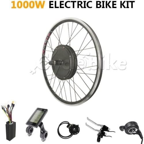 Hot Selling E BIKE Conversion Kit 48v 1000w Cassette Motor Wheel Electric Bicycle Conversion Kit 20"26"700C Motor Wheel