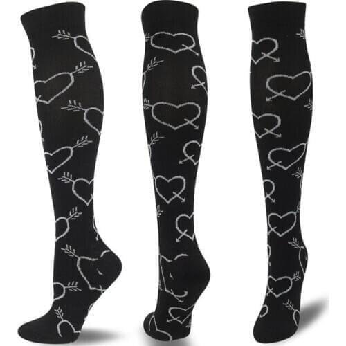 Compression Socks Graduated Pressure Stockings Running Crossfit Fitness Athletic & Medical For Men & Women Nurse Flight Travels