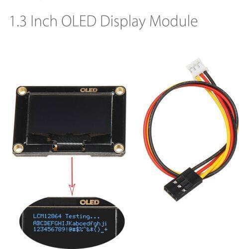 1.3 Inch OLED Display Module IIC I2C OLED Shield For Arduino Electronic Building Blocks