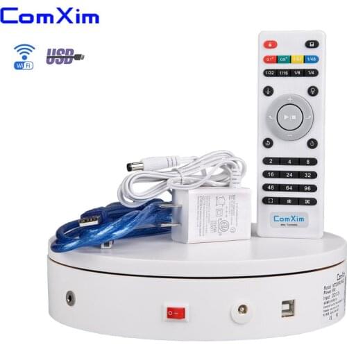 MT200RUWSL20 20cm Controlled by Remote OR WIFI,USB Support Secondary Development,Rotating Electric Turntable for Photography