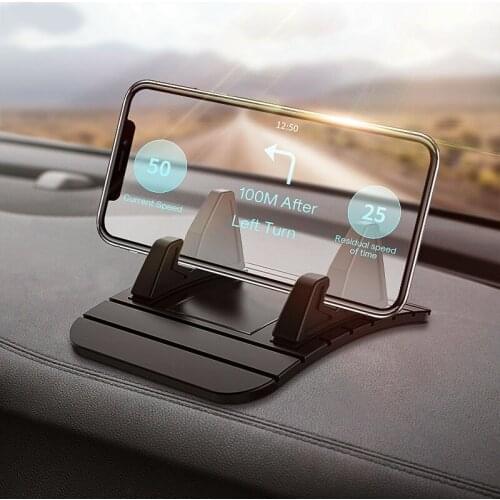 Car Dashboard Non-slip Mat Silicone Mount Phone Holder Pad For Samsung Xiaomi Mobile Holder Mobile Phone Stand Bracket
