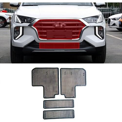 For Hyundai Tucson 2019 2020 Front Grills Insect Net Radiator Condenser Protective Cover Anti Insect Sand Mesh