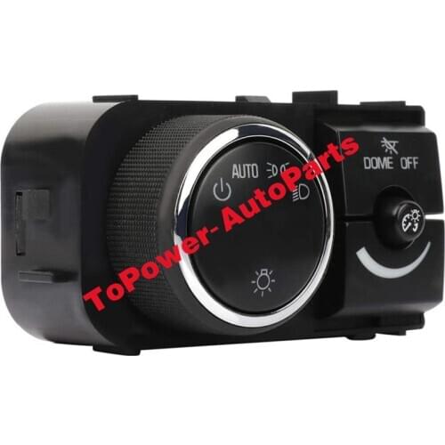 Headlight Switch W/O Fog Lights 15926098 25858426 15096894 for Chevrolett Express Siverado Suburban Savana Sierra Yukon Hummerr