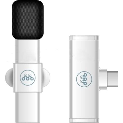 Lavalier Wireless Microphone Mobile Phone Live Video Shooting Small Microphone, Specification: Type C Interface