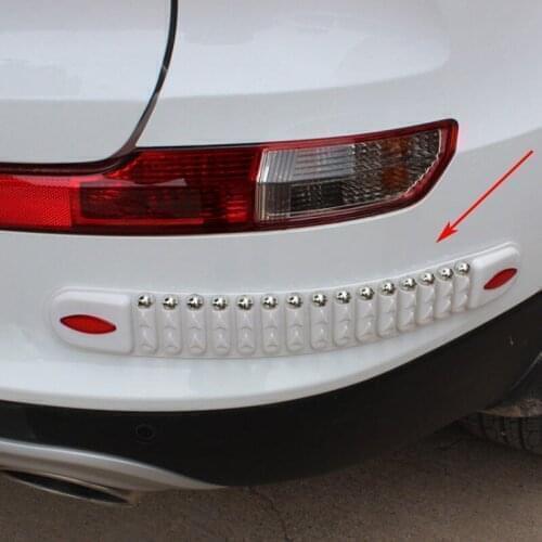 For Mazda CX9 2017 2018 2019 2020 2021 Car Anti-Collision Bumper Strip Car Body Edge Scratch Protector Strip Guard Styling Trim