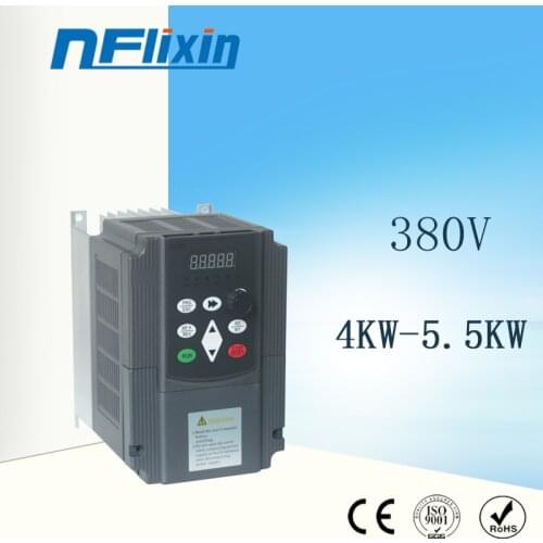 For Russian NF 380v 4kw 3 phase input and 3 phase output frequency converter/ ac motor drive/ VSD/ VFD/ 50HZ Inverter