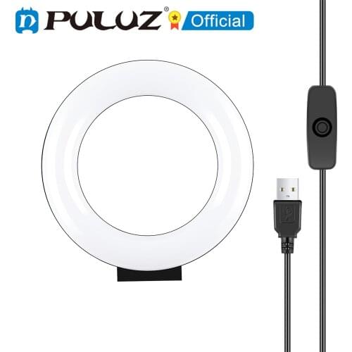 12cm Marquee Photography Lighting Phone Ringlight Tripod Stand Photo Led Selfie Bluetooth remote Ring Light Lamp TikTok Youtube