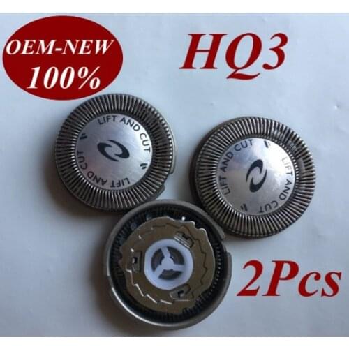 2PCS HQ3 replace head razor blade for philips hq4 hq55 hq56 electric shaver HQ3865 HQ3870 HQ442 HQ443 HQ444 HQ481 HQ482 HQ483