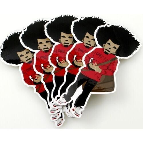 UV Resistant Design Glass Custom Die Cut Vinyl Stickers factory ---PX9007