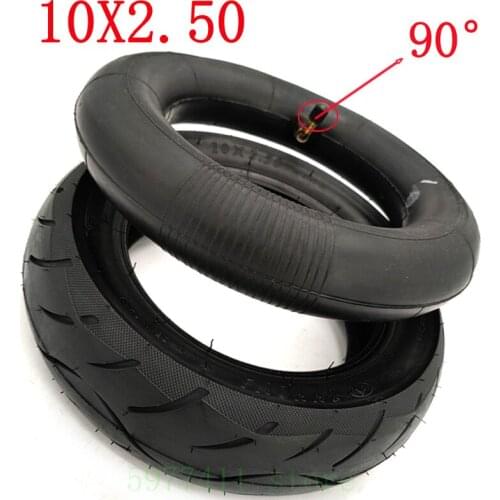 High Quality 10x2.50 Inner and Outer Tire Thickened Pneumatic Tire For Electric Scooter10Inch
