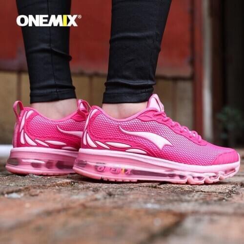 ONEMIX Women Trainers Running Shoes Fashion Air Cushioning Sport Trainers Gym Athletic Outdoor Casual Walking jogging Sneakers