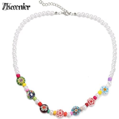 Чокеры из бусин Zkceenier China At AliExpress