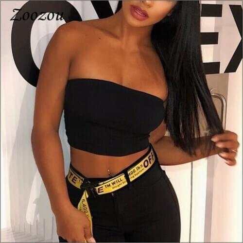 ZooZou Women's Crop Tops