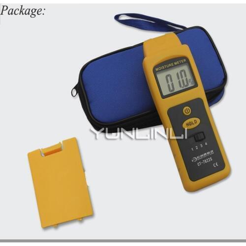 0-80% Inductive Moisture Meter Wall Construction Material Humidity Detector Wall Construction Moisture Test Instrument Equipment