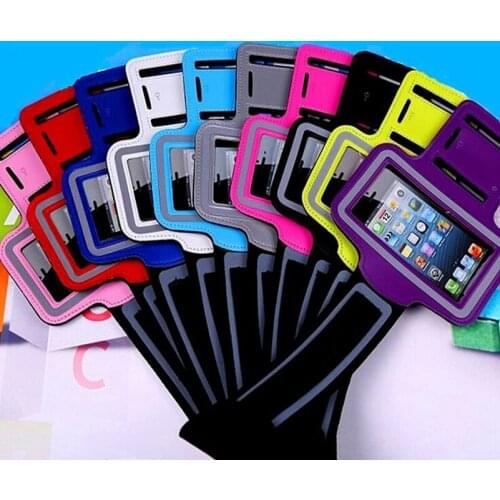 100pcs/lot Hot Selling Arm Band Running Gym Sports Armband Case Bag For Apple iPhone 6 7 8 for iphone 7 plus 6plus