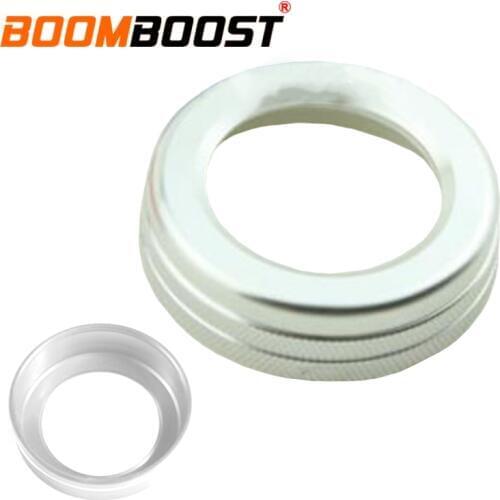3 colors for option Aluminum Volume Switch Adjustment Knob Ring Cover FOR Benz AB class E GLA GLK ML GL Car interior decoration