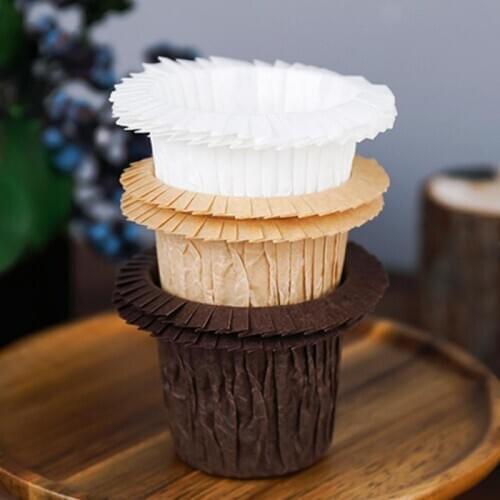30pcs Top Hat Muffin Cupcake Paper Cup Cupcake Baking Cup Tray Case Wedding Party Caissettes Cupcake Wrapper Paper Kitchen Tools