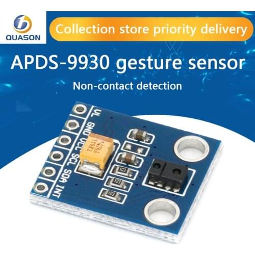 Non-contact detection of proximity and gesture and posture RGB sensor APDS-9930
