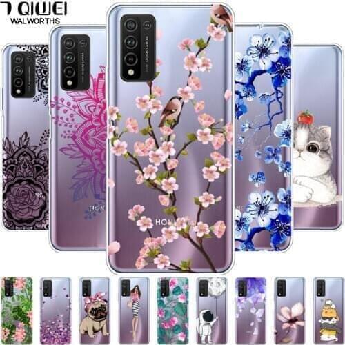 For Honor 10X Lite Case Transparent Silicone Soft Back Cover for Huawei Honor 10X Lite Case TPU Clear Honor10X Lite 10 X Lite