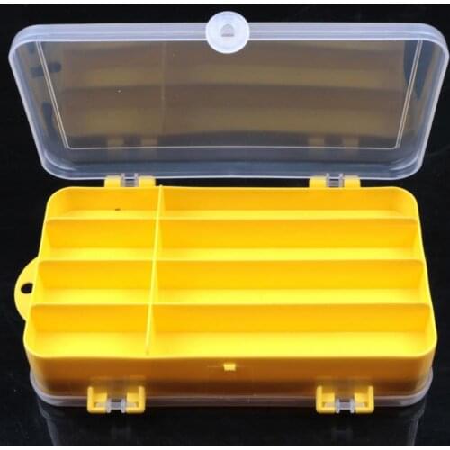 Double Sided Multi Compartments Fishing Tackle Box Bait Lure Hook Storage Case Fishing Accessories Fishing Box