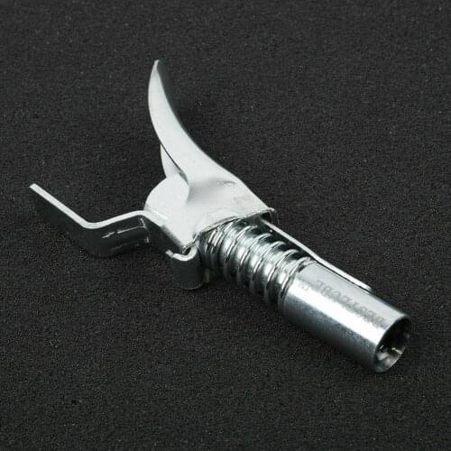 Locking Hose Kit High Pressure 10000 PSI Grease Gun Coupler Coupling End Fitting 1/8” NPT Adapter Connector Lock On Tool Fitting