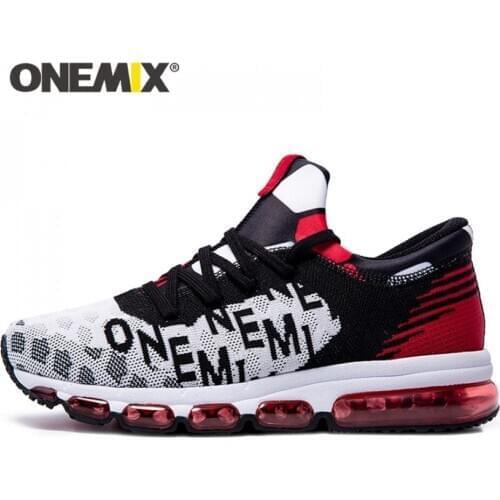 ONEMIX fashion new Running Shoes Outdoor Sport Sneakers Damping Male Athletic Shoes zapatos de hombre Men Jogging Shoes