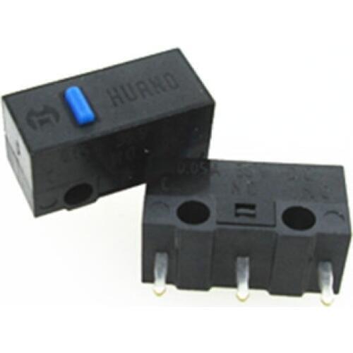 NEW switch HUANO blue mouse micro switch DIP3 50PCS/LOT
