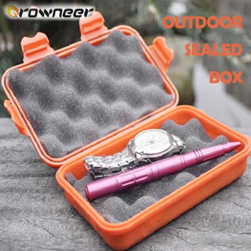 Outdoor Sealed Box Plastic Shockproof Bins Waterproof Box Travel Storage Kit Survival Case Valuables Electronic Gadget Container