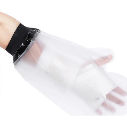 Waterproof Sealed Cast Bandage for Shower Short Arm Bandage Watertight Protection Wound Fracture Hand Arm Cover Protector