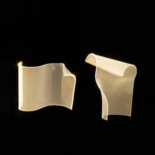 Modern LED lamp Clear Acrylic Table Light Guide Panel Table Lamps Bedroom Study Living Room Bedside Design Desk Lights Lighting