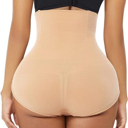 Women Waist Trainer Tummy Control Panties Body Shaper High Waist Shapewear Briefs Butt Lifter Slimming Corset Seamless Underwear